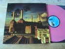 PINK FLOYD - ANIMALS LP French PINK VINYL + Inner Prog Rock Dave Gilmour SUPERB