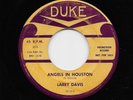 Larry Davis - Angels In Houston / Little Girl (Blues, 45) 313