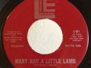 Garage Psych PROMO 45 Their Eminence Mary Had A Little Lamb on Limited Editions