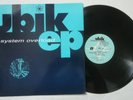 UBIK,SYSTEM OVERLOAD EP,WE JACK THE HOUSE,1991 1ST PRESS ZOOM 006,OLD SKOOL EX+