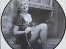 MARILYN MONROE THE LEGEND LIVES ON LP PICTURE DISC 1984  ex