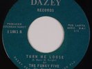 THE FUNKY FIVE: Turn Me Loose US Dazey Obscure Garage Soul Lounge Breaks 45 HEAR