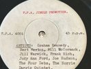 Rare  Australian Jingle Record- Single Sided 45 - Graham Kennedy, Bert Newton