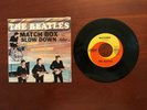 ORIGINAL VINTAGE 45 RPM RECORD THE BEATLES SLOW DOWN MATCHBOX W/ PICTURE SLEEVE
