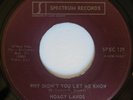 Northern Soul HOAGY LANDS Why Didn't You Let Me Know / Reminisce EX/M-