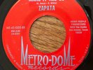 ZAPATA Make It All Go 45 on Metrodome Texas hard rock fuzz/wah HEAR