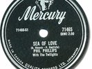 1959 PHIL PHILLIPS Rock'n Roll 78 RPM Record. Sea of Love