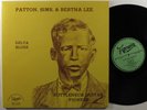 PATTON, SIMS & BERTHA LEE Delta Blues HERWIN LP NM/VG+ mono gatefold