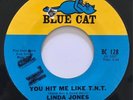 LINDA JONES rare You Hit Me Like T.N.T. northern soul stomper 45 HEAR