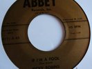 RICKY ROBINS - If I'm a fool,abbey records,ORIGINAL,mint-