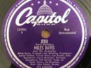 78 rpm Miles Davis Birth Of The Cool-Jeru/Godchild Capitol 57-60005 in N- 1949