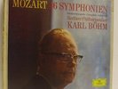 KARL BOHM mozart 46 symphonien 15 X LP BOX SET EX+/VG, 043 521/35, vinyl, DGG DG