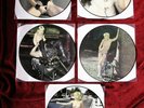 Madonna 5 PICTURE DISC COMPLETE SET Sex Book Promo LP Vinyl Records Erotica Dita