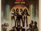 1977 Kiss Love Gun LP Vinyl Casablanca ?NBLP 7057 STERLING With Uncut Gun Insert