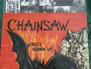 CHAINSAW hell's burnin' up  ORIGINAL LP Bone Breaker Records nwobhm german