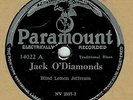 BLUES 78 : BLIND LEMON JEFFERSON ON PARAMOUNT 14022 IN E COND. - STEINER REISSUE