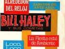 BILL HALEY Y Sus COMETAS  EP GAMMA  ' ALREDEDOR DEL RELOJ  ' (Mexique)