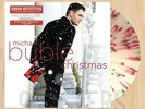 RED + GREEN SPLATTER VINYL----  MICHAEL BUBLE Christmas URBAN OUTFITTERS LP 1011