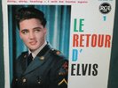 Elvis Presley RCA 86.286 Le Retour D' Elvis EP France 1963 Blue