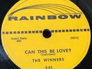 The Winners DOO WOP 78 Can This Be Love / Rockin' And Rollin' on Rainbow VG+