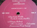 Maria Callas In Amsterdam Rare Record concert July 11th 1959 Rescigno BJR103