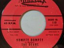 The Deans - Humpty Dumpty / La Chiam 45 Mohawk Doo Wop Rockabilly VG