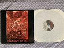 kreator pleasure to kill Original Noise Combat Lp 1986