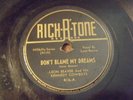 RARE 1949 Rich R Tone 78 (Johnson City, TN) Leon Beaver and His Kennedy Cowboys