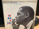 DEXTER GORDON our man in paris BLUE NOTE stereo EAR Bud Powell RARE JAZZ