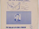 FRANK C, BLUE ECHOES: Do The Lyndon B Johnson Yeah  Political Protest 45 PS HEAR