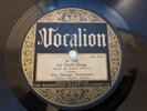 Chicago Hottentots Vocalion 1008 All Night Shags Jazz 78 E-/V+ Albert Nicholas