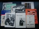LOT1. 12 JAZZ PROGRAMS+1 BOOK. DUKE-HAWK-LESTER YOUNG A.O. JATP. SIGNED 1934-64