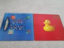 THE HITCH-HIKER'S GUIDE TO THE GALAXY PART ONE & PART TWO DON'T PANIC VINYL LPs
