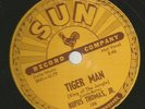BLUES ROCKABILLY 78- RUFUS THOMAS JR. - TIGER MAN - HEAR - 1953 SUN 188