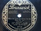 78 RPM  JAZZ  Brunswick 4716: Earl Burtnett Hotel Biltmore Orch. - West Coast