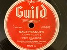 GUILD 1003 Dizzy Gillespie/Charlie Parker 78rpm Salt Peanuts/Hot House