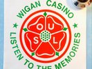 *ORIGINAL 80's WIGAN CASINO MEMORIES SCOOTER PATCH NORTHERN SOUL VESPA LAMBRETTA