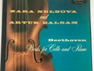 BEETHOVEN: CELLO SONATAS NELSOVA/BALSAM LONDON LLA 52 FFRR UK 3-LP BOXSET