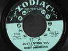 RUBY ANDREWS: Just Loving You / The Love I Need 45 (sl lbl wear) rare Soul