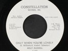 HOLLY MAXWELL: Only When You're Lonely / Let Him Go For Himself 45 (dj, nice )