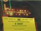 Kappa Kappa Psi Tau Beta Sigma 1963 National Intercollegiate Bands in concert