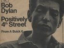BOB DYLAN: Positively 4th Street / From A Buick 6 (´65 / scarce orig. German 7