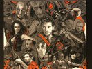 Mondo Guardians Of The Galaxy Purple Marble Vinyl LP Record Tyler Stout Marvel