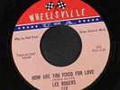 LEE ROGERS: Craked Up Over You / How Are You Fixed For Love 45 (Northern Soul c