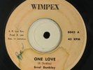 Reggae/Ska 7” ERROL DUNKLEY - ONE LOVE/WHY DID YOU DO IT on WIMPEX RECORDS* HEAR