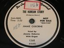 Jimmie Osborne: The Korean Story / A Tribute To Robert A. Taft 78 - King