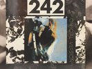 FRONT 242 - OFFICIAL VERSION LP + INSERT EX+/EX+ 1987 USA WAX TRAX  WAX 026