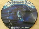 Metallica, Ride the Lightning, UK 1984 Vinyl Picture disc LP, MFN 27 P
