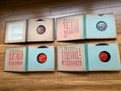 ANTIQUE CHINESE CANTONESE RECORDS 4-ALBUM Shellac 78 RPM Beka, Oriental, Victor