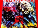 Iron Maiden Number Of The Beast LP+LYRIC INNER UK ORIG 1982 EMI 1st Press VINYL